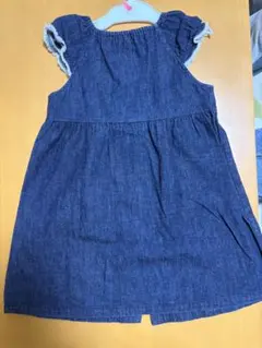 miki House デニムジャンバースカート 110