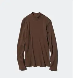 ユニクロ　リブハイネック　T 新品未使用