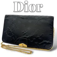Christian Dior トロッター チェーン ショルダーバッグ 8781