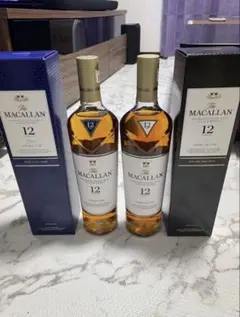 マッカラン12年 シェリーオーク ダブルカスク 700ml 2本 セット