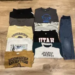 キッズ トレーナー セット 8点セット 男の子 まとめ売り 110 100