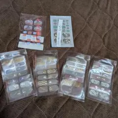 ネイルシール 6セット 多彩なデザイン