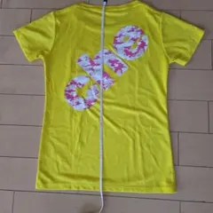ローチエ半袖 Tシャツ イエロー 迷彩ロゴのサムネイル