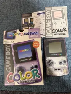 GAME BOY COLOR クリアパープル 本体