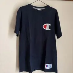 Champion ビッグロゴ Tシャツ ネイビー XLのサムネイル