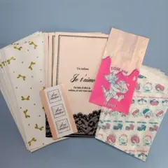 シモジマ HEIKO ニューリボン　トムとジェリー等　紙袋 ２０枚　シール ３枚