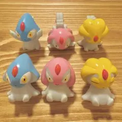 【新品未使用】ポケモンキッズ 指人形 ユクシー アグノム エムリット 6点セット