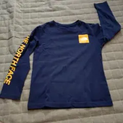 【週末値下げ】THE NORTH FACE 長袖　140 ネイビー