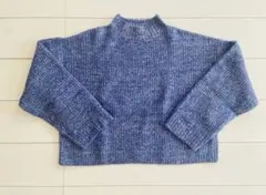 【Discoat】 ブルー セーター フリーサイズ