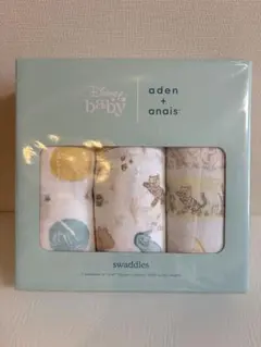【新品未開封】aden + anais ディズニー プー おくるみ 3枚セット
