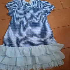 ハッシュアッシュワンピース 半袖 110㎝