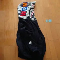 限定品(黒×グレー)エイプシャークパーカーのサムネイル