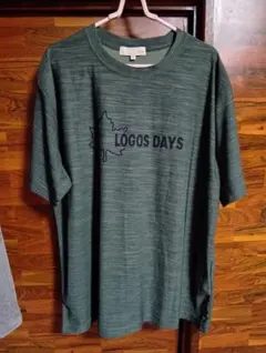 LOGOS DAYS メンズ 半袖Tシャツ グリーン しまむら3Lのサムネイル