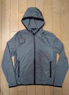 GWセール 19SS プラダ ナイロン切替 ロゴデザイン パーカー ジャケット