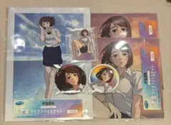 呪術廻戦 セガラッキーくじ 家入硝子 缶バッチ アクリルスタンド　クリアファイル