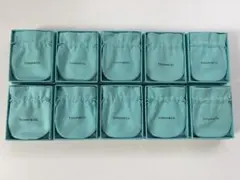 美品 Tiffany ティファニー 空箱　巾着　10セット