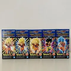 ドラゴンボール ワールドコレクタブルフィギュア 5周年 全5種