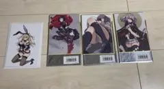 saitom ミニ色紙セット　ポストカード　イラスト展