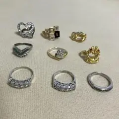 ⭐︎シルバー リング 9点まとめ売り⭐︎