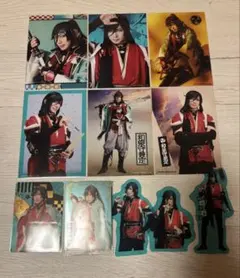 刀ミュ 和泉守兼定 有澤樟太郎 ブロマイド ランダムカード クリアステッカー