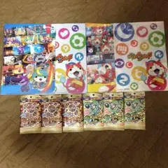 妖怪ウォッチ 古典メダル Zメダル 計6パック 非売品クリアファイル4枚セット