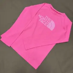 THE NORTH FACE ピンク 長袖カットソー 150