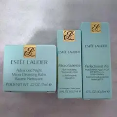 エスティローダー トライアルセット 3点(クレンジング・化粧水・化粧下地)