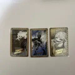 ヒロアカ展 クリアカードコレクション 3点セット