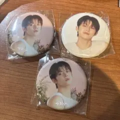 txt カプセルトイ　缶バッチ　ヨンジュン