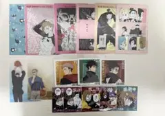 呪術廻戦 扉絵ポストカード アテンションステッカー まとめ売り