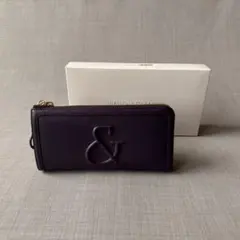 未使用 PINKY&DIANNE 長財布 L字ファスナー パープル