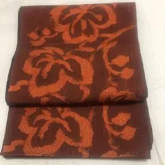 お更にお値下げ　元祖ねここの正絹唐草織出名古屋帯