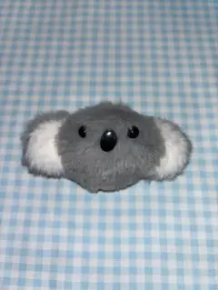 ハンドメイド コアラ ぬいぐるみ ブローチ バッジ 動物 手作り