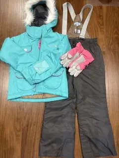 SVET スキーウェア 130サイズとグローブのセット