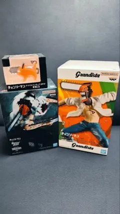 チェンソーマン フィギュア2体＆ポチタ1体 フィギュア3点セット