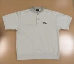 バックチャンネル ヘンリーネック 半袖スウェット オフホワイト系 XL
