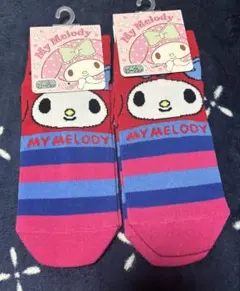 新品　サンリオ　マイメロディ 靴下　2点セット