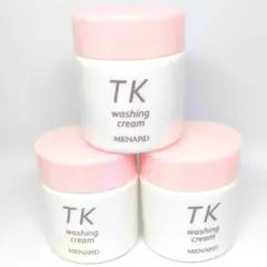 TK　メナード　ウォッシング(洗顔)クリーム　15g×3のサムネイル