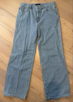 A.P.C. JEAN AARON ライトブルー ワイドレッグデニム 30インチ - メルカリ