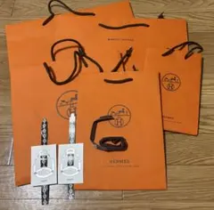 エルメス　HERMES Apple Watch ショップ袋 ショッパー リボン