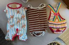 犬・猫服　術後♡パジャマ♡マナーパンツ　3点セット　Sサイズ