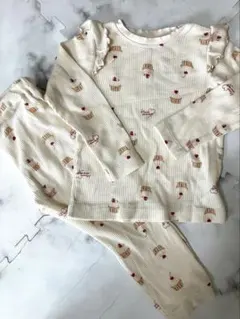 アプレレクール　ワッフルパジャマ　110