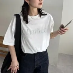 ディスコート ロゴプリント Tシャツ ホワイトのサムネイル