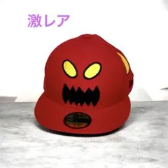 激レア 入手困難 ニューエラ トイマシーン 限定コラボ キャップ　帽子　レッド