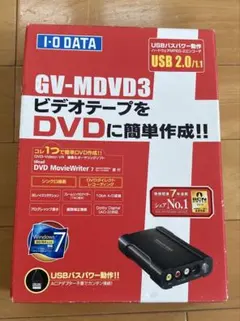 ビデオテープをDVDに簡単作成　ジャンク品のサムネイル