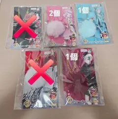 刀剣乱舞ONLINE みんなのくじ G賞 ファーチャーム 4点(バラ売り可)のサムネイル