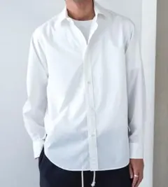着用数回 cantate カンタータ The Shirts 白 46のサムネイル