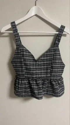 チェック柄セットアップ