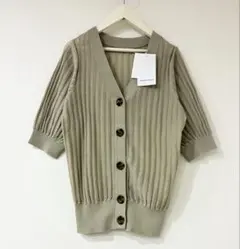【新品タグ付】ADAM ET ROPE サマーカーディガン UVケア 冷房対策のサムネイル