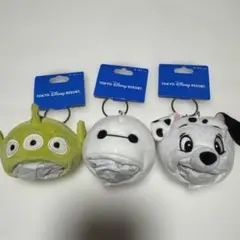 東京ディズニーリゾート キャラクター ファンキャップ キーチェーン 3点セット